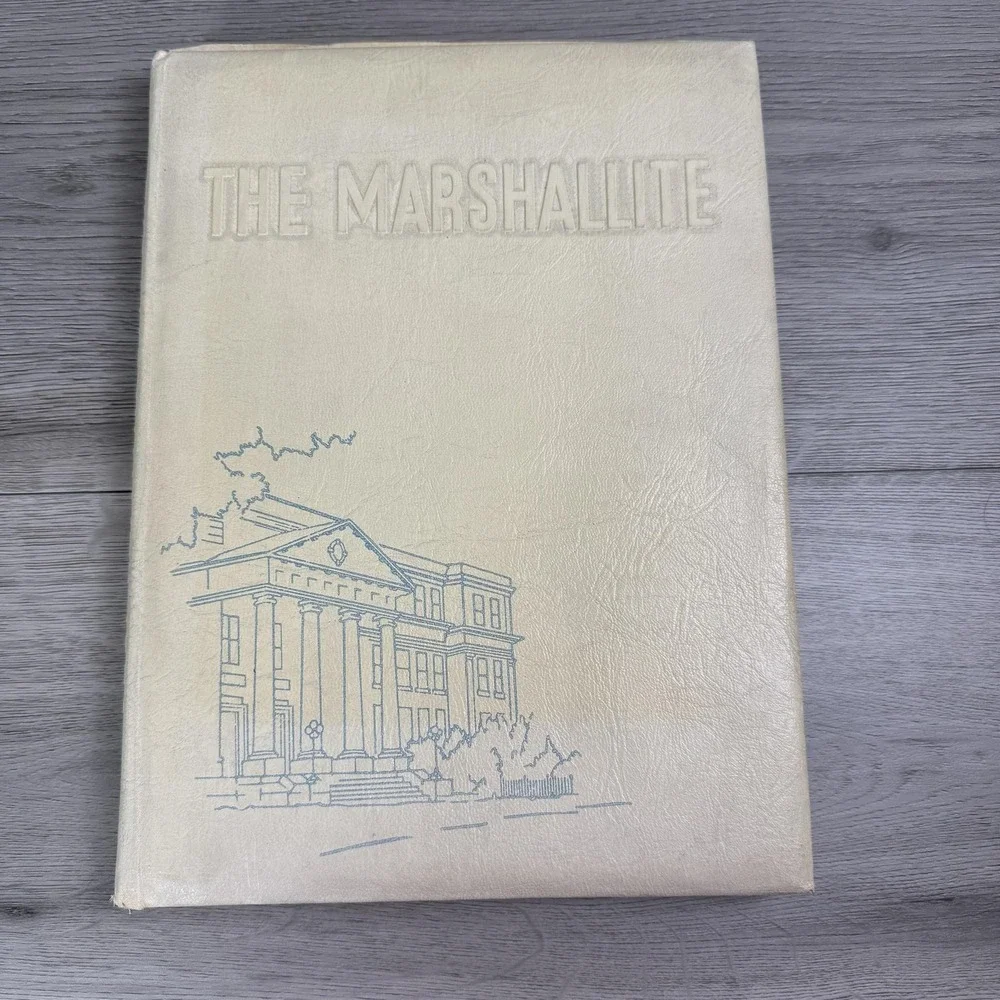 Vintage Marshallite 1953 John Marshall High School Yearbook Richmond Hardcover